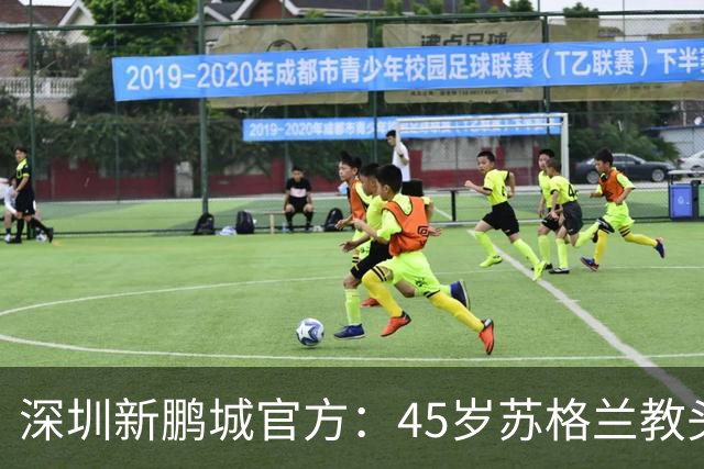 深圳新鹏城官方：45岁苏格兰教头尼尔森出任一线队主帅